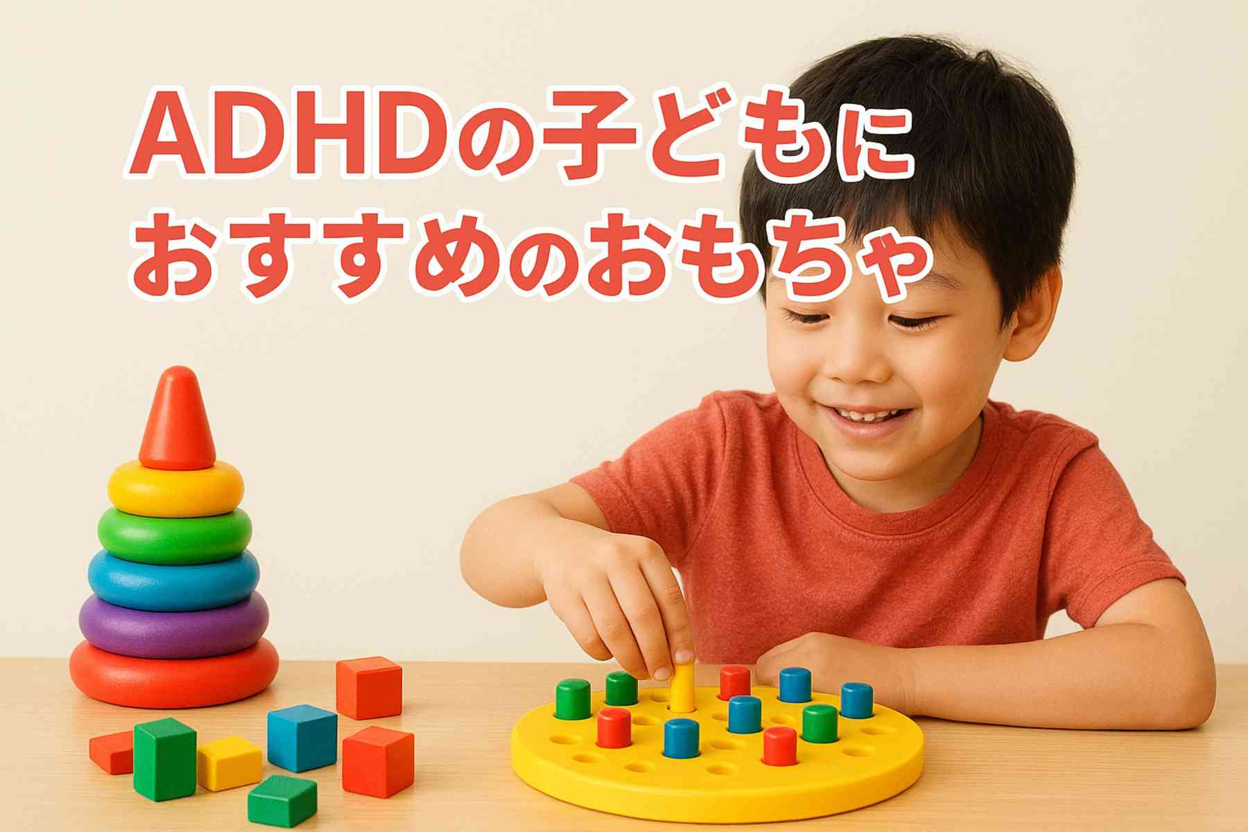 ADHDの子が落ち着くグッズ・おすすめおもちゃ20選
