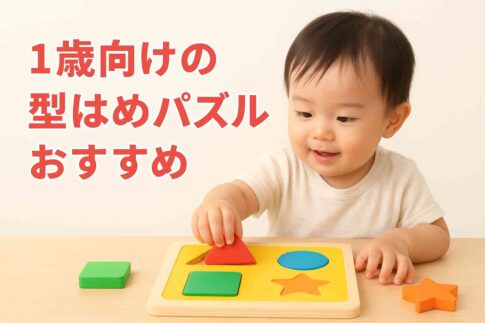 1歳向けの型はめパズルおすすめ10選｜知育にぴったりのおもちゃを紹介